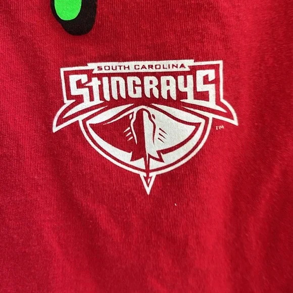 Red Double Dare South Carolina’s Sting Ray Shirts - Picture 2 of 4